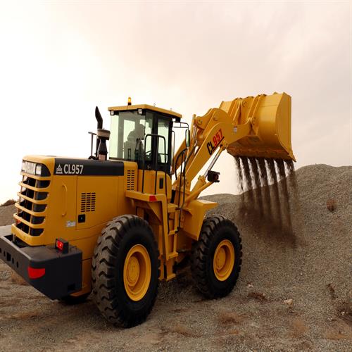 لودر چرخ لاستیکی CL957